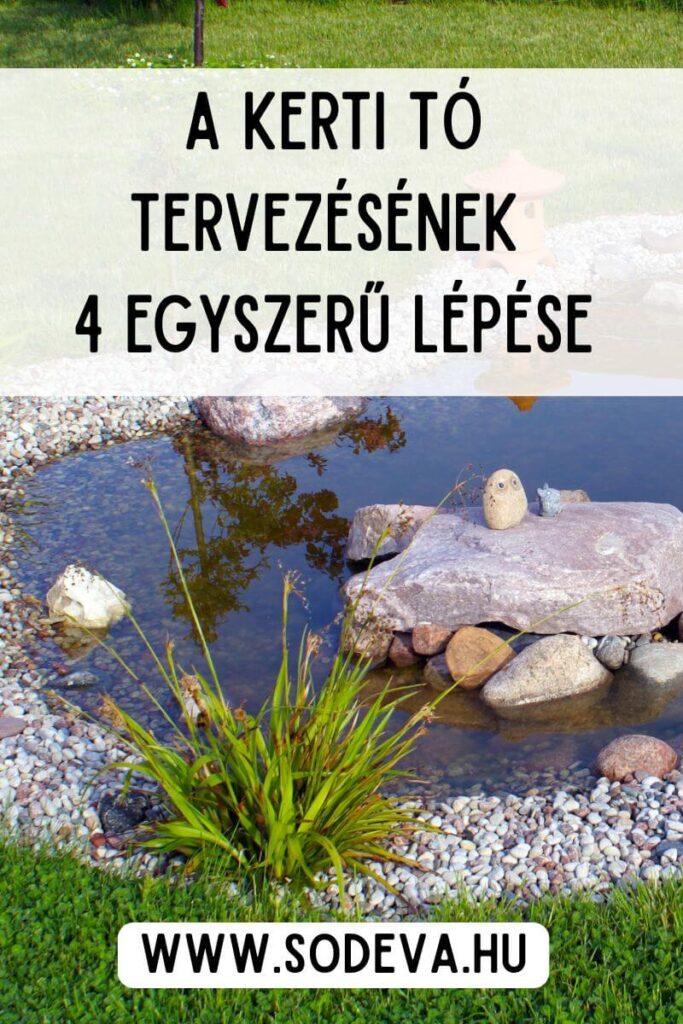 kerti tó ötletek házilag